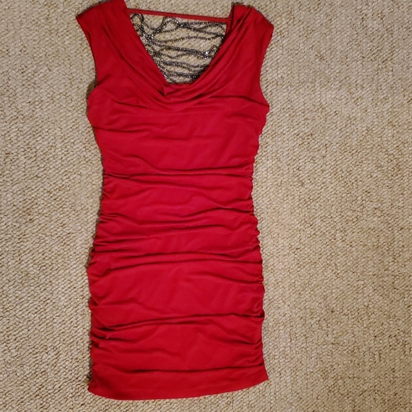 ❤ Red Mini Dress - Picture 9 of 9